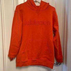 Autumn red lululemon hoodie